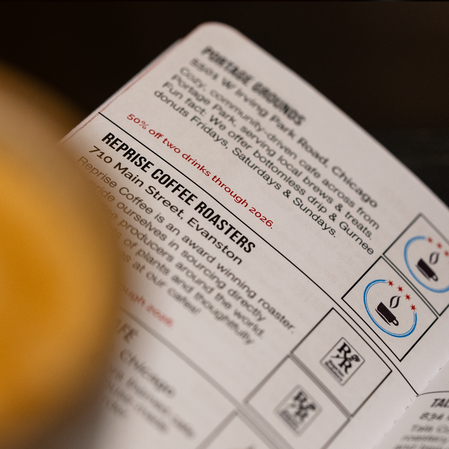 Illinois Coffee Shop Passport