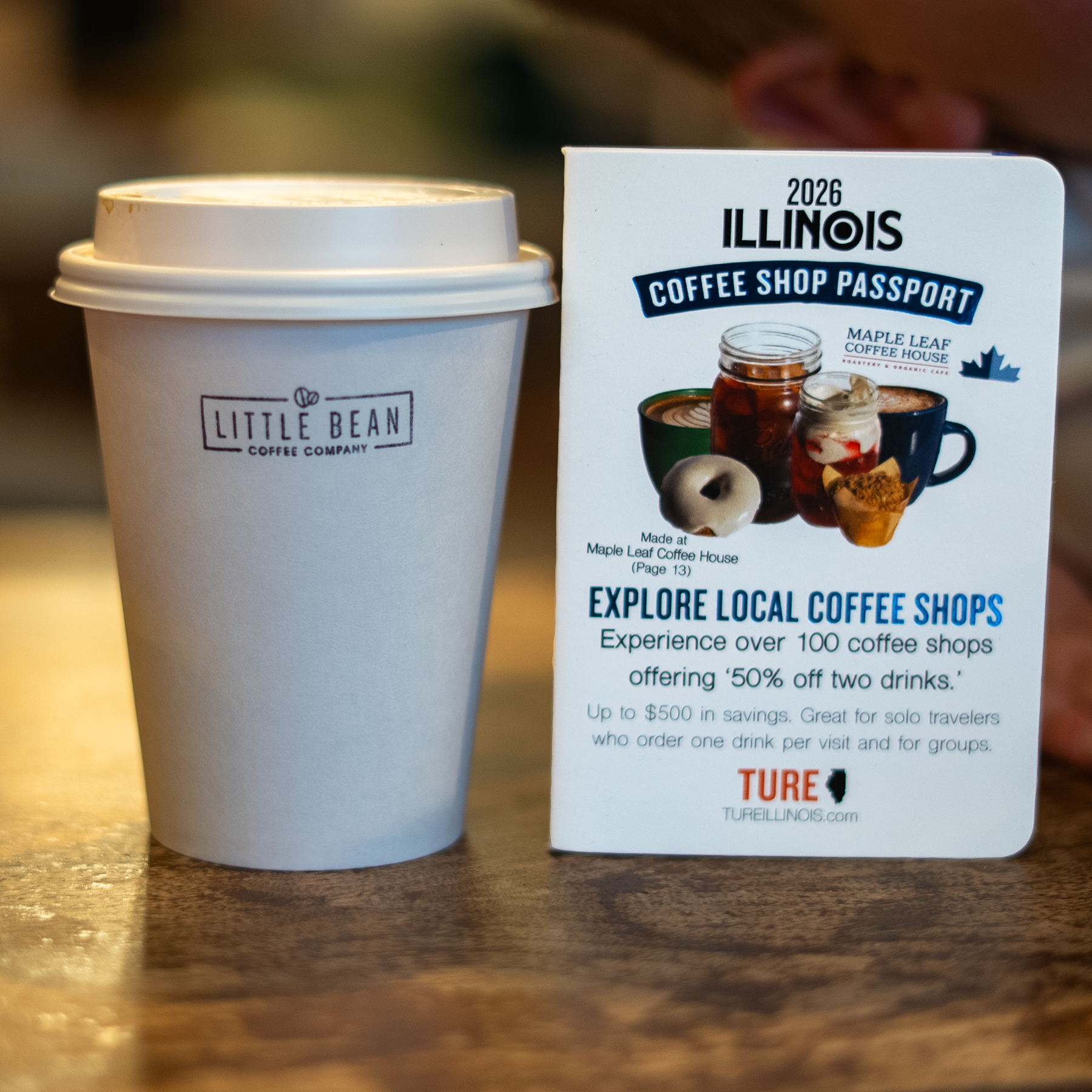 Illinois Coffee Shop Passport